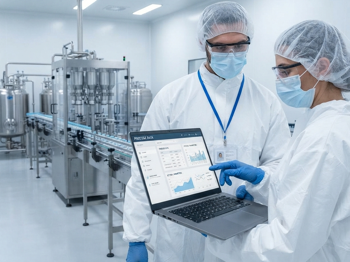 Rose Nascimento em ambiente técnico farmacêutico